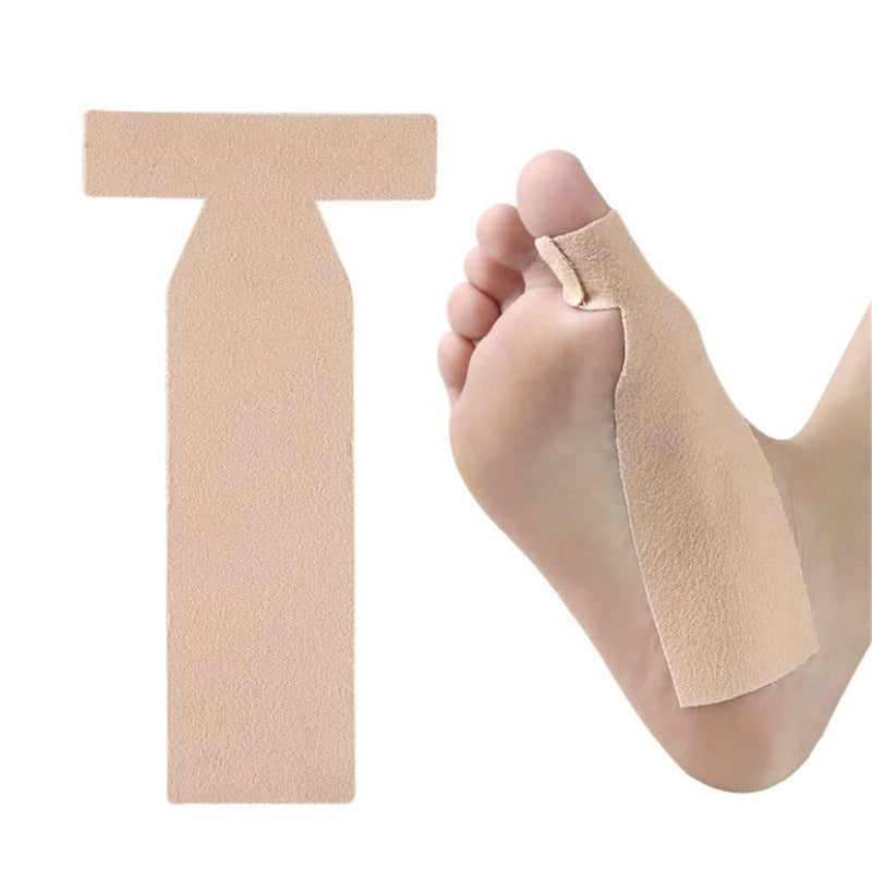 Big Toe Turf Toes Strap, 5 Pcs Soft Big Toe Brace Strap Elastic Toes Wrap T-Straps, T Shaped Big Toe Straightener Moleskin Tape Bunion Splint for Women Men Big Toe Pain Relief Hallux Valgus Correction - NewNest Australia