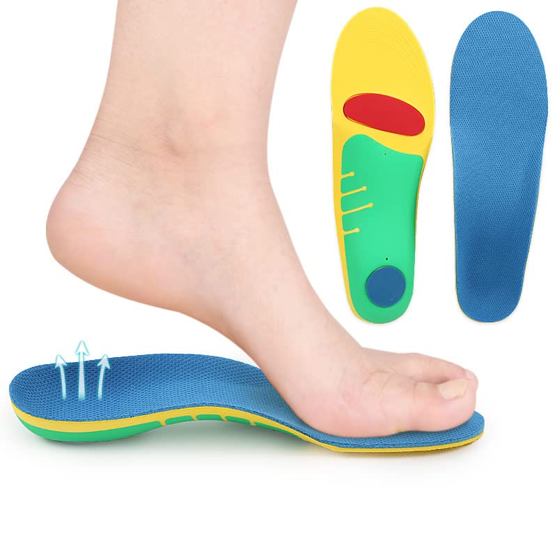 Orthotic Arch Support Shoe Insert Insoles for Plantar Fasciitis Shoe Insoles Inserts-Gel Insoles Shock Absorbing Insoles-Boot Insoles for Flat Feet, Pain Relief for Men and Women Size: S UK (5-7) S (UK5-UK7) - NewNest Australia