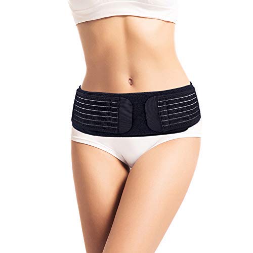 Thx4COPPER Compression Adjustable Sacroiliac Hip Waist Compression Belt, Lower Back Support Brace, Pain Relief for Sciatica, Pelvis, Lumbar,Nerve,Leg,SI Joint,Anti-Slip Pelvic for Men/Women Normal thickness fabric XL - NewNest Australia