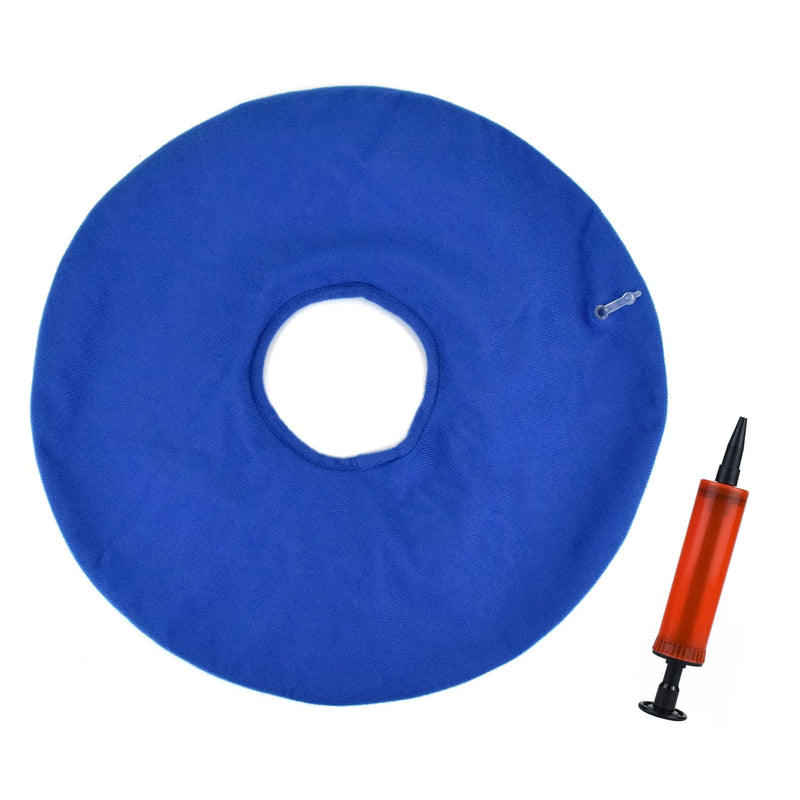 Portable Inflatable Cushion donut cushion pressure cushions for bottoms Donut Shape, Comfortable Sitting, Pressure Relief, Suitable for All (M, Blue, 1) M - NewNest Australia