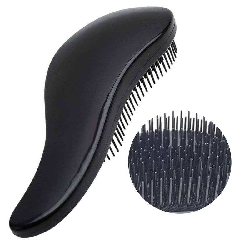 Tangle Teaser Hair Brush Women - Detangle Hair Brush Women Mens Hair Brush Detangler Hairbrush for Girls Boys Kids Toddlers Bristle Brush Hair Wet, Curly Hair Brush Men Hair brush Tangle Teaser Comb. BLACK - NewNest Australia