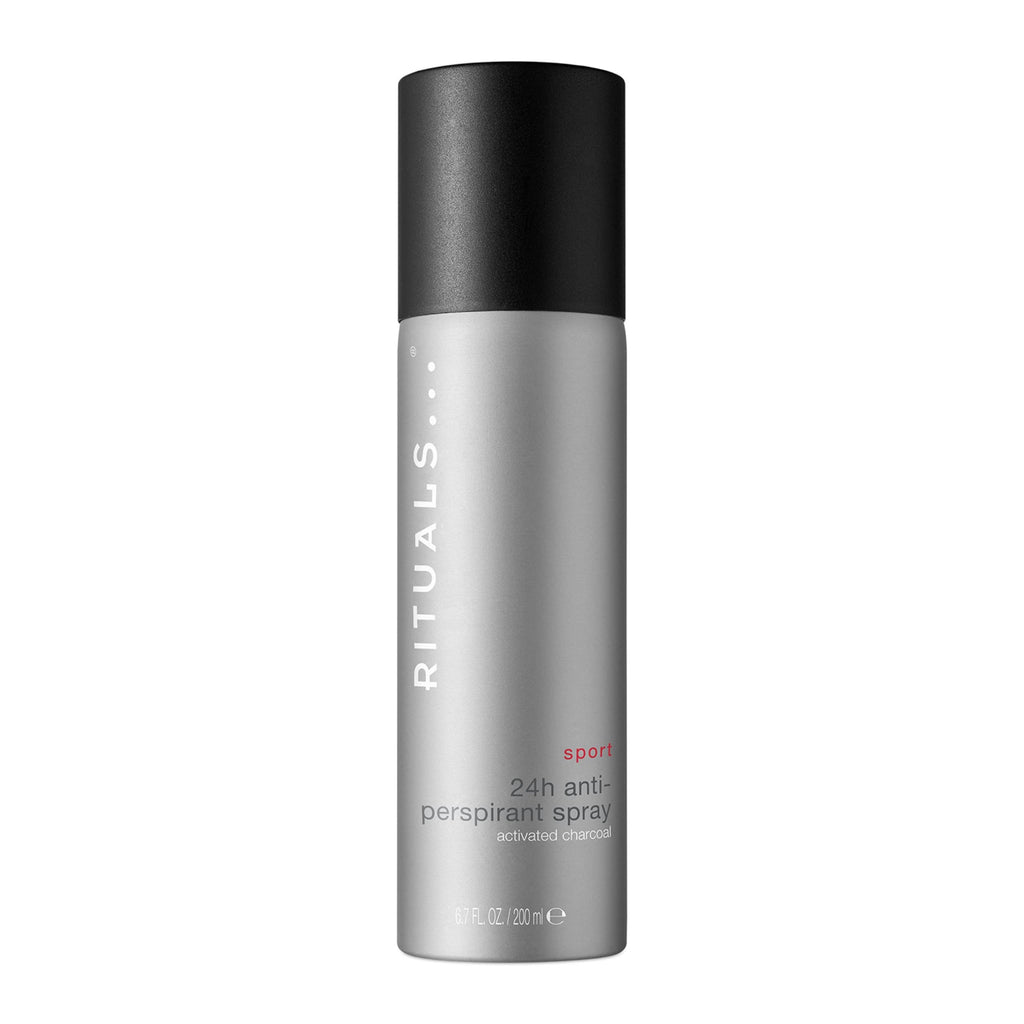 RITUALS Antiperspirant Deodorant Spray from the Sport Collection, 200 ml - With Activated Charcoal - Stimulating & Invigorating Properties with Power Recharge Technology - NewNest Australia