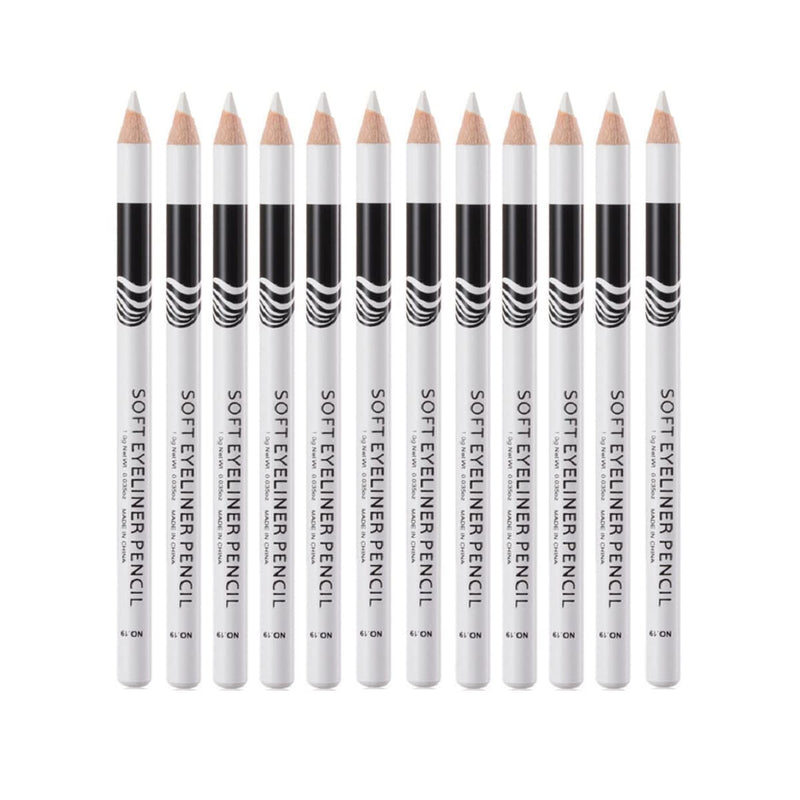 White Eyeliner Pencil, NACGUO Professional Waterproof, Long-Lasting Eyeliners Makeup Pencils - Soft Strokes, Easy Glide - Multipurpose Makeup Tool, Works as Eyeshadow, Highlighter, or Lip Liner - NewNest Australia