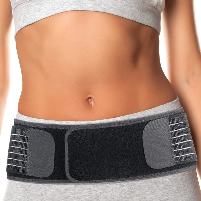 Thx4COPPER Elastic Mesh SI Hip Belt, Compression Lower Back Support Brace, Anti-Slip Sacroiliac Joint Brace for Men/Women, Pain Relief for Sciatica, Pelvis, Lumbar, Nerve, Leg, Sacral, Sacrum Breathable mesh ultra-thin fabric L - NewNest Australia
