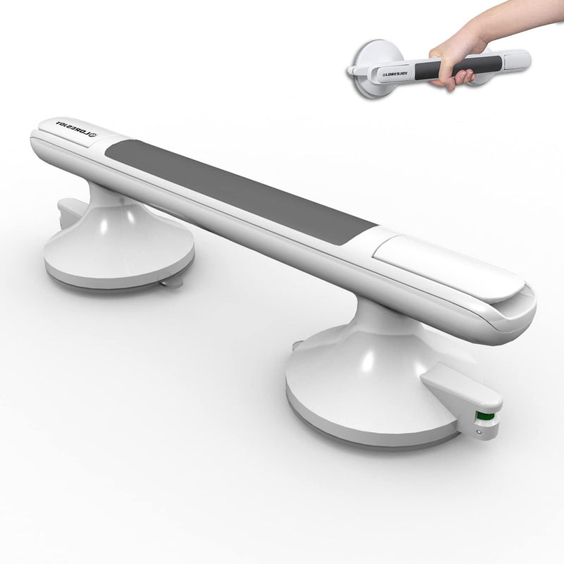 Suction Bathroom Grab Rails, Mobility Support Safety Handle, Grab Rails for Elderly, Suction Grab Rails for Bathroom with Suction Cup Fitting, Bath Grab Rail Suction Disability Aids 1pcs - NewNest Australia