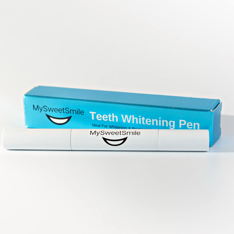 MySweetSmile Teeth Whitening Pen | Removes Stains & Yellowing | Sensitivity-Free | Instant Results | Pocket-Sized & Travel-Friendly | Free from Harmful Peroxides | Easy to Use | Pap-Based Formula - NewNest Australia