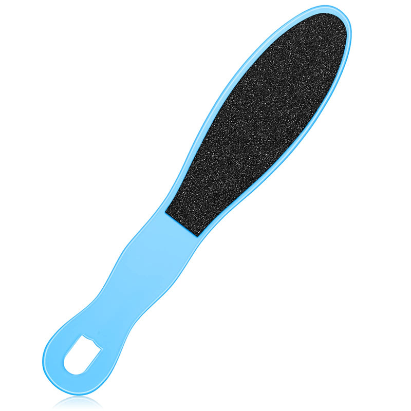 Double Sided Foot File Pedicure Foot Care Repair Tool Reusable Foot Scraper Hard Skin Remover Calluses Dead Skin Remover for Feet Foot Rasp File Foot Scrubber for Peel Wet Dry Cracked Feet Heel (Blue) Blue - NewNest Australia