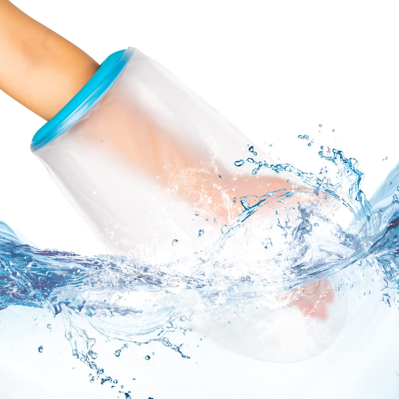 Waterproof Hand Cast Cover for Shower: Cast and Bandage Protector for bathing, Plaster Cast Cover Clear Cast and Dressing, Reusable Watertight Protection Dry for Broken Hand, Finger Wound, Wrist - NewNest Australia