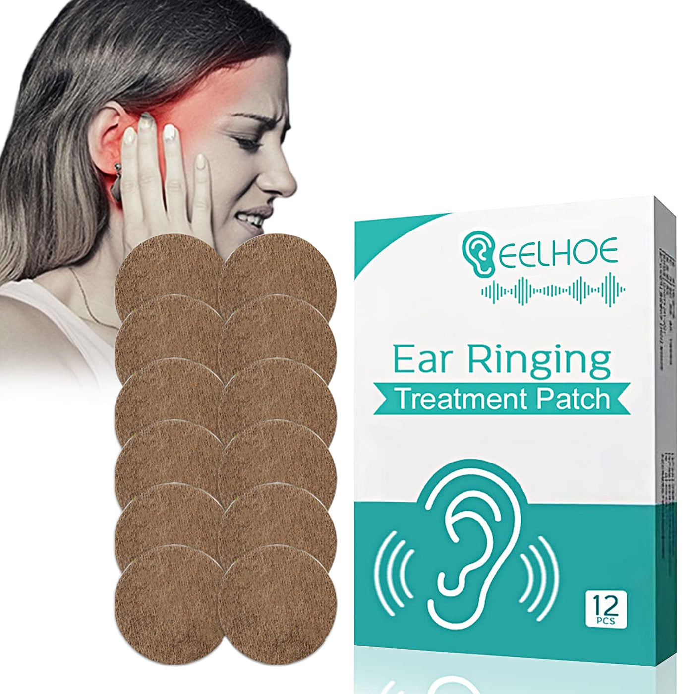 Tinnitus Patch Ringing Ear Care Relief Patches Tinnitus Relief