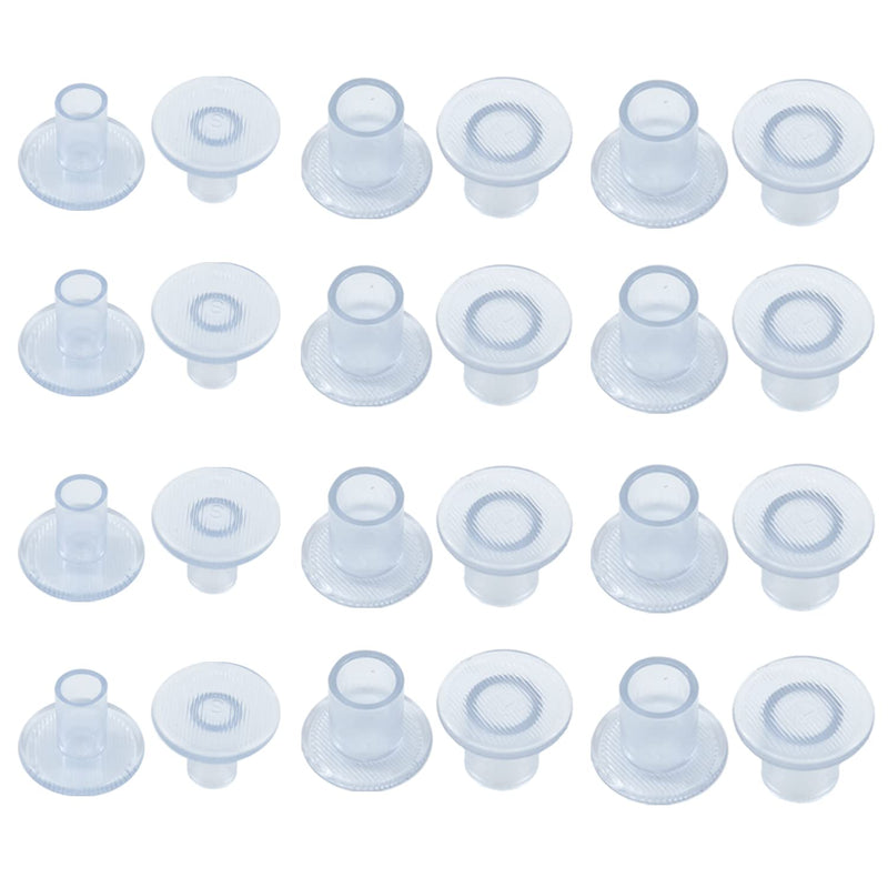 12 Pairs High Heel Protectors Transparent Heel Stoppers Invisible Heel Protectors for Grass for Women Perfect for Weddings Formal Occasions Outdoor Garden Party S, M, L - NewNest Australia