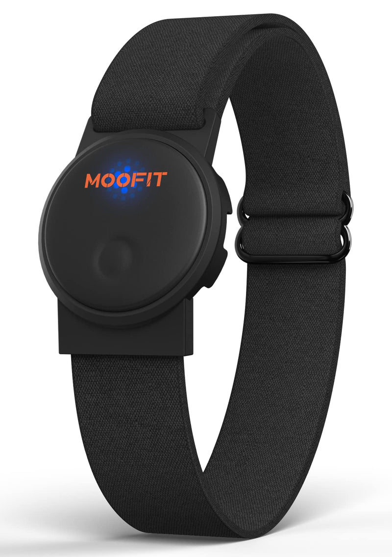 moofit HW401 Heart Rate Monitor Armband, IP67 Waterproof, Support Bluetooth/ANT+, Rechargeable Optical Heart Rate Sensor Bracelet Works with Wahoo, Zwift, Strava, Elite HRV - NewNest Australia