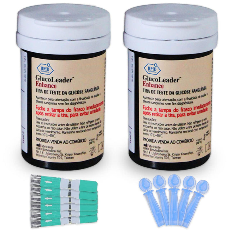 GlucoLeader Blood Sugar Test Strips Pack of 50 Diabetic Test Strips and Lancets - Blood Glucose Test Strips for Blood Sugar Monitor in mmol/L - Made in Taiwan Pack of 50 Strips - NewNest Australia